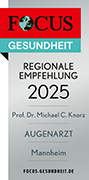 FOCUS Siegel Regionale Empfehlung Mannheim 2025