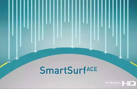 SmartSurf: Der SCHWIND AMARIS Excimer Laser trägt die Fehlsichtigkeit durch die oberste Hornhautschicht (Epithel) hindurch exakt ab.